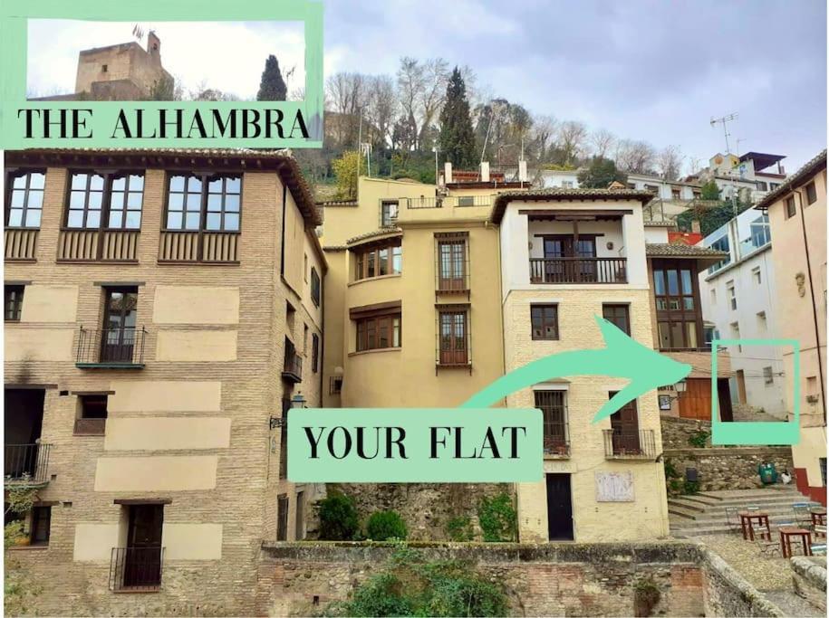 Appartamento Cosy Flat / Literally At The Foot Of Alhambra Granada Esterno foto